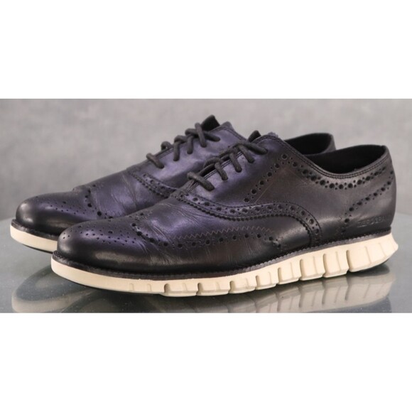 Cole Haan Zero Grand Men's Wingtip Oxfords Dress Shoes Size 9.5 Leather C20720